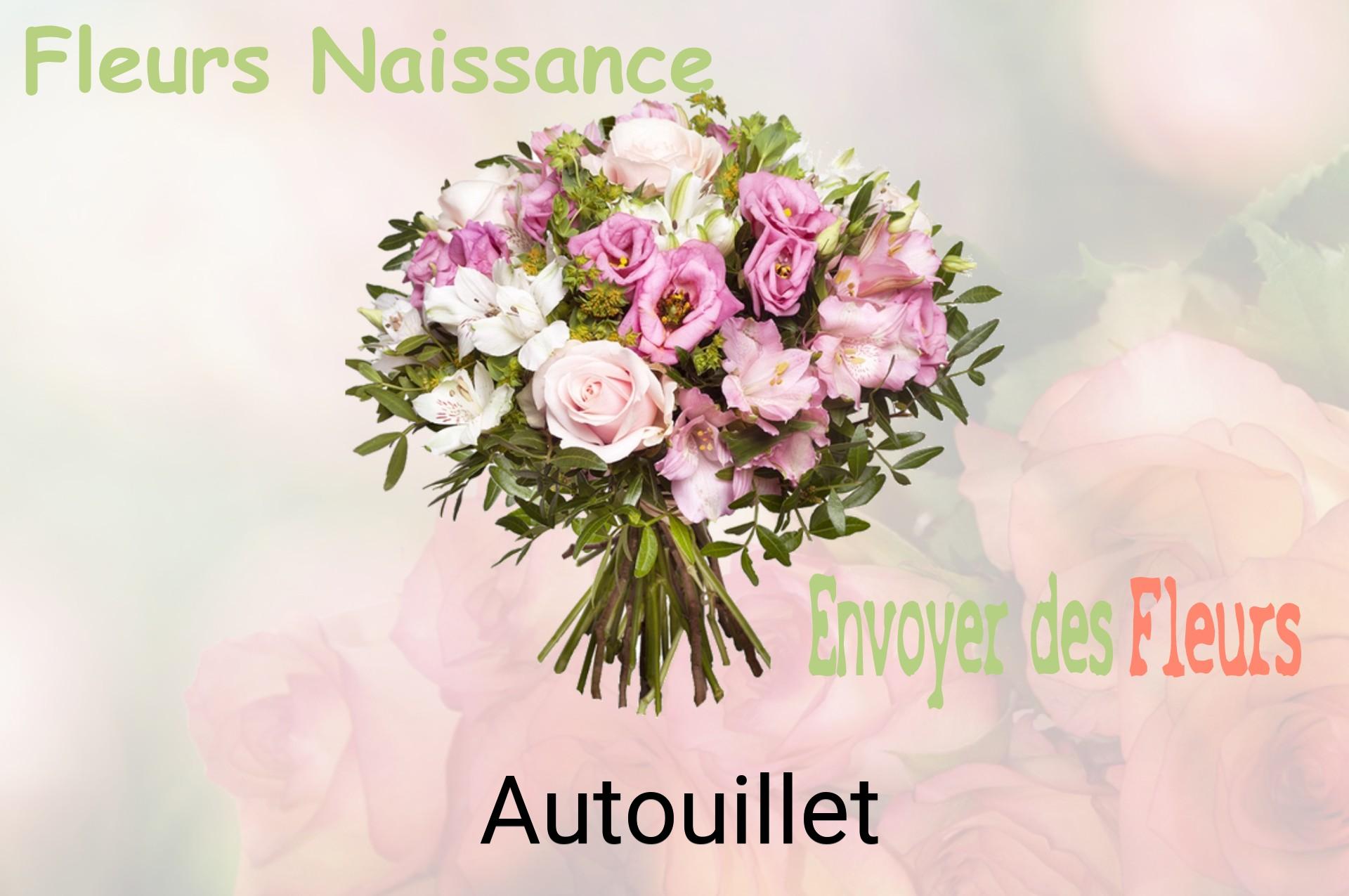 Bouquet de fleurs de naissance livré à Autouillet